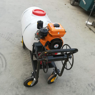 啟航新產品 高效農用除草打藥機與果園噴霧器，細節圖鑒與運苗機協同作業